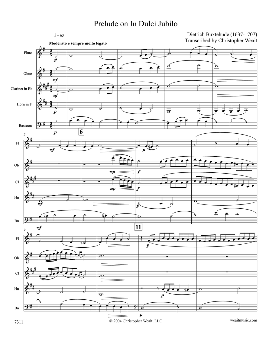 Buxtehude - Prelude 