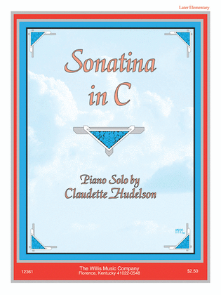 Book cover for Sonatina in C