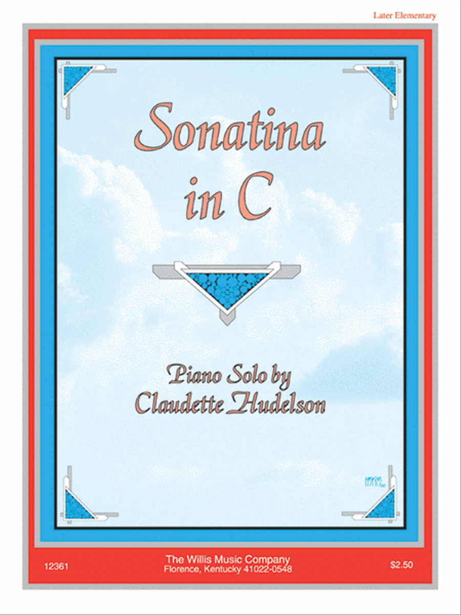 Sonatina in C Sonatina in C Easy Piano scores gallery preview page 1