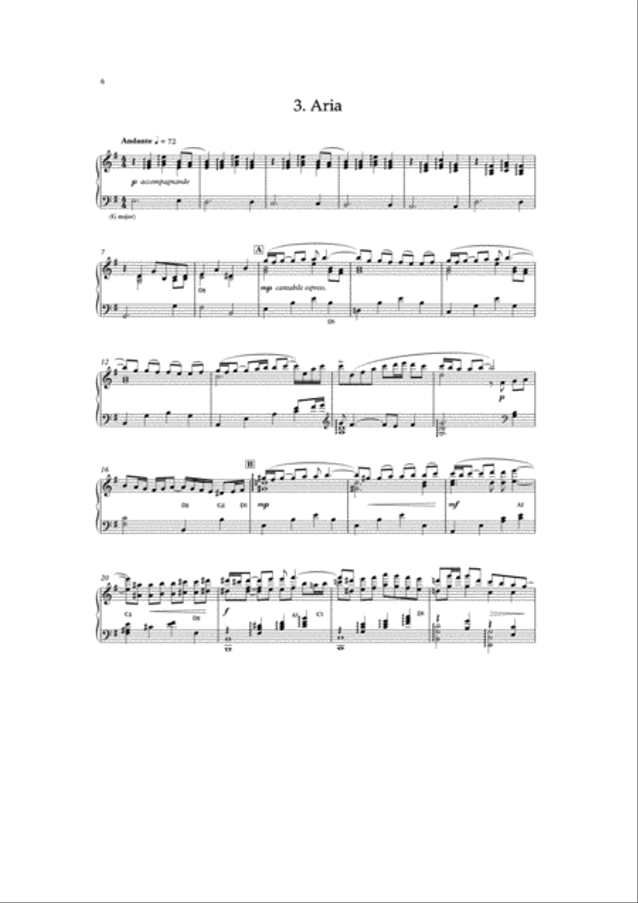 Suite Lyrique Harp scores gallery preview page 6