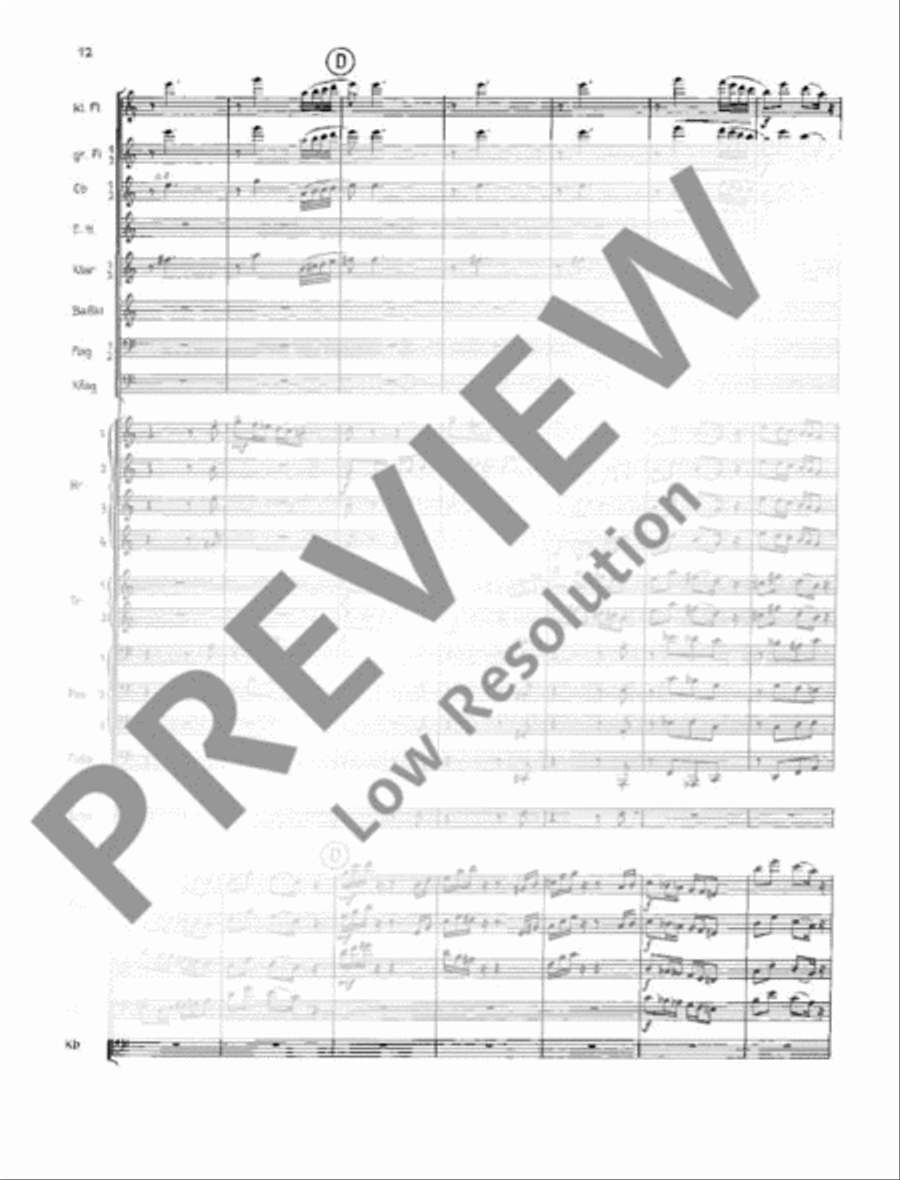 Symphonic Metamorphosis Orchestra scores gallery preview page 15