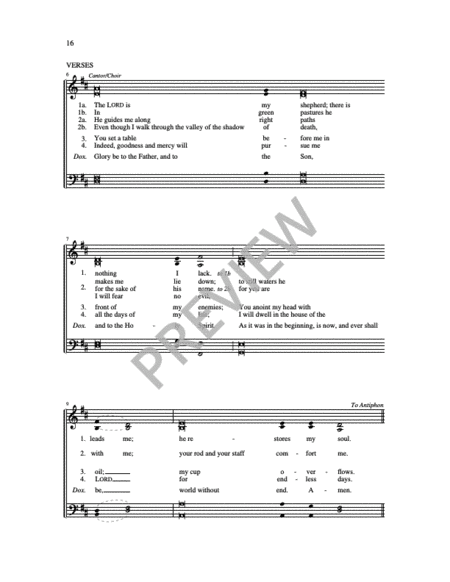 Communion Antiphons for Easter 4-Part - Sheet Music