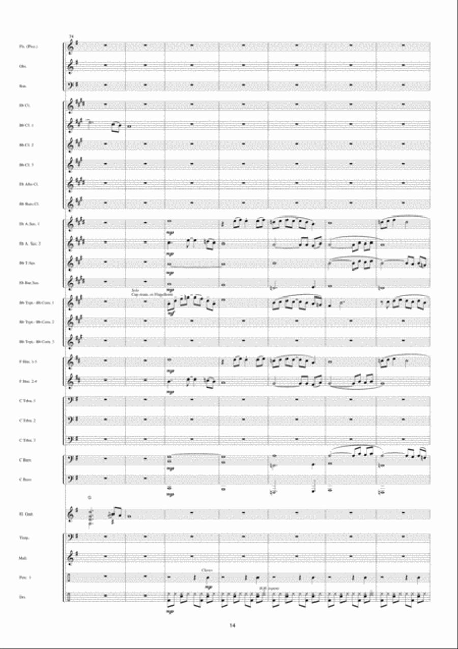 Full Option Full Option Concert Band scores gallery preview page 15