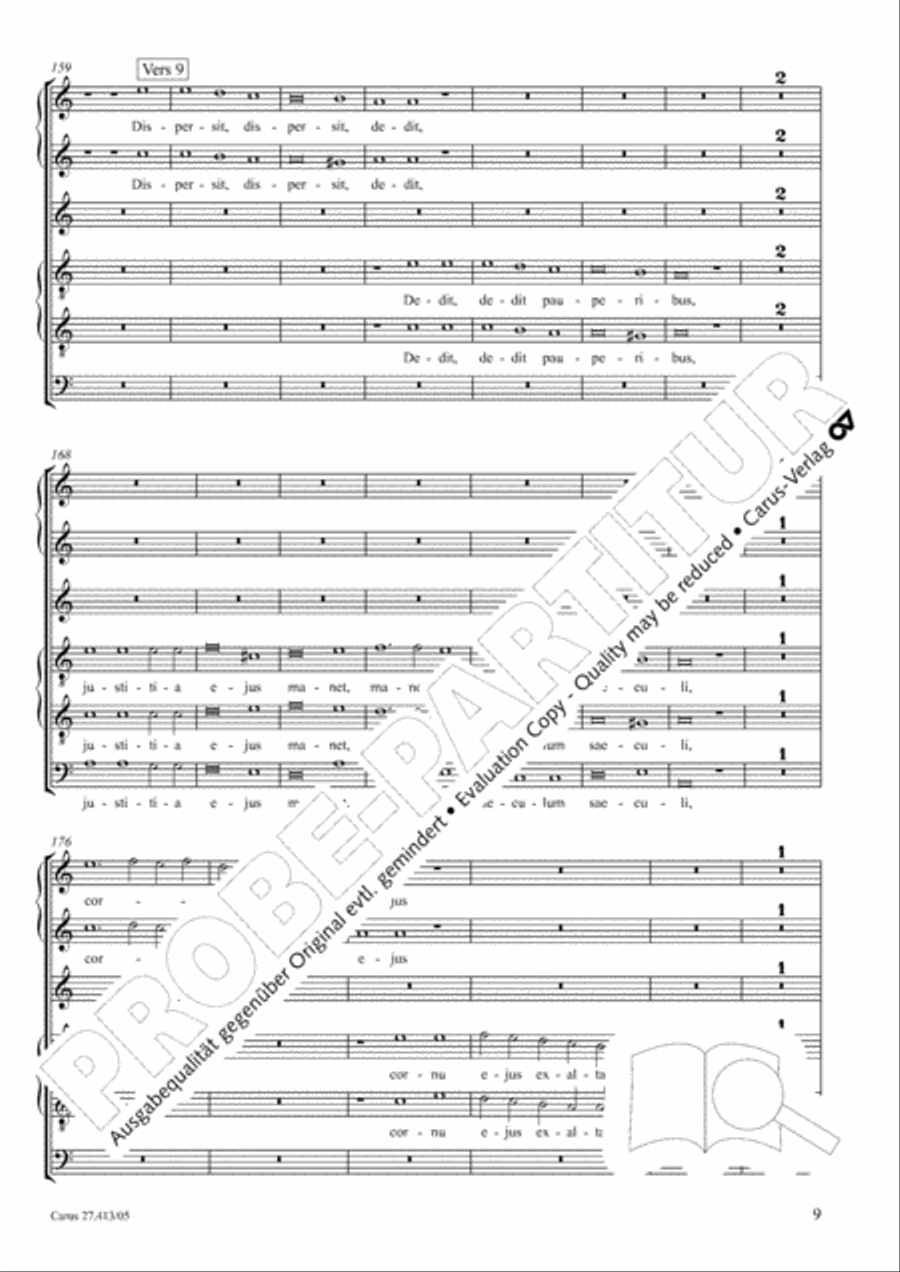 Beatus Primo Choir scores gallery preview page 10