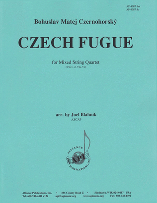 Czech Fugue For String Quartet - Set