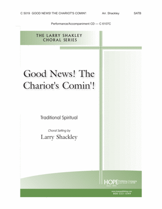 Book cover for Good News! the Chariot's Comin'!