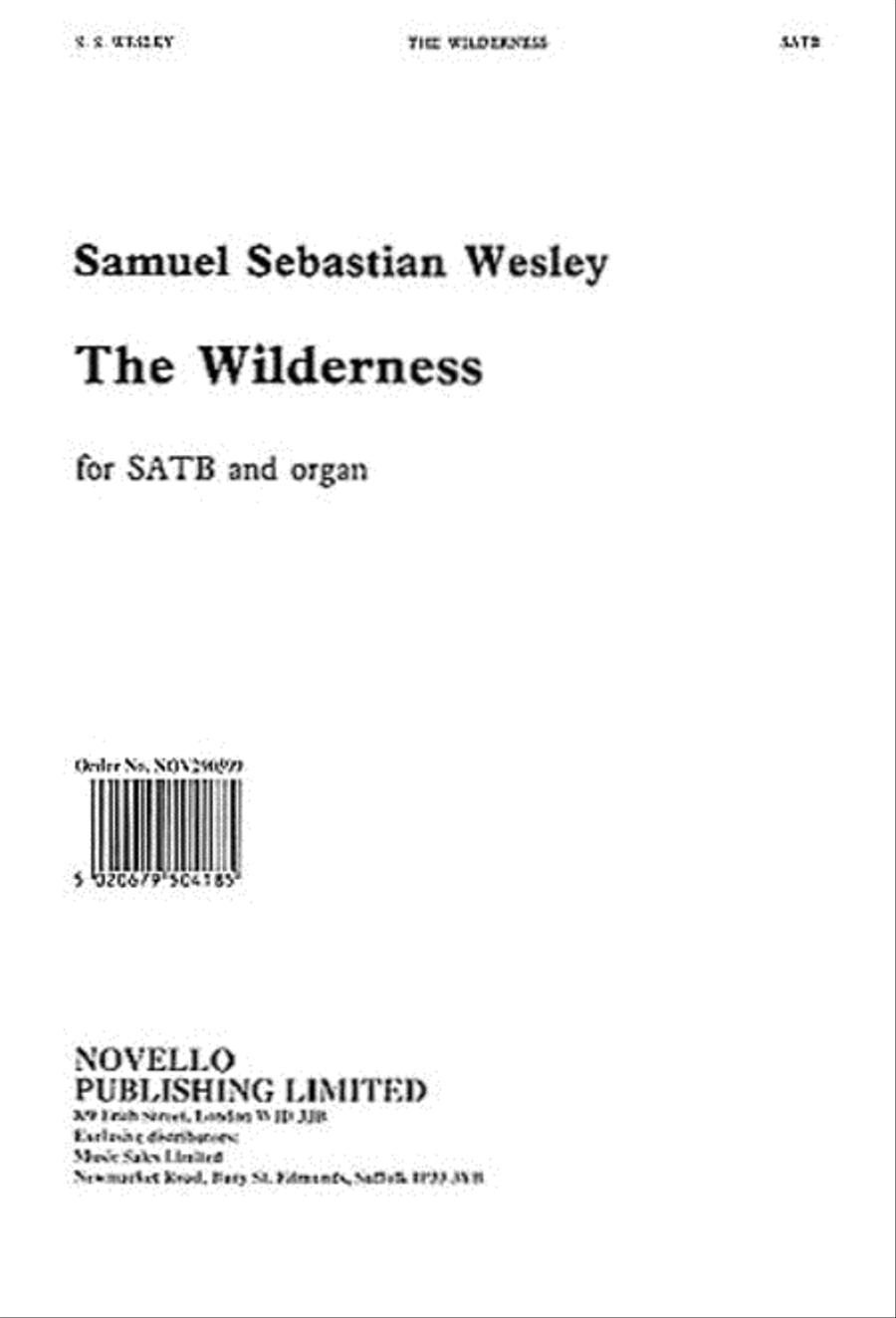 The Wilderness 4-Part scores gallery preview page 1