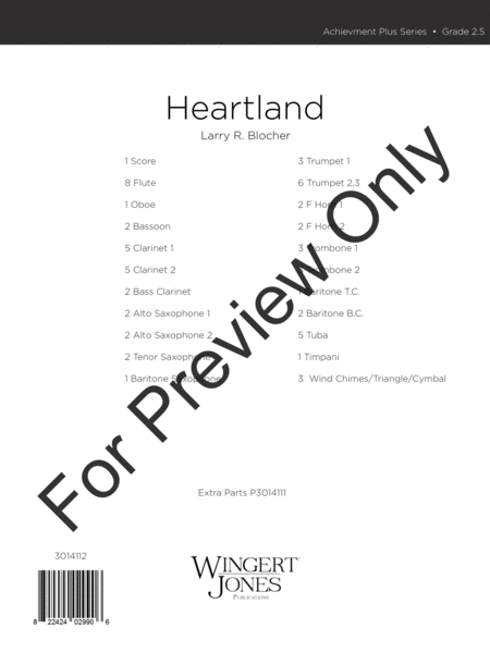 Heartland - Full Score