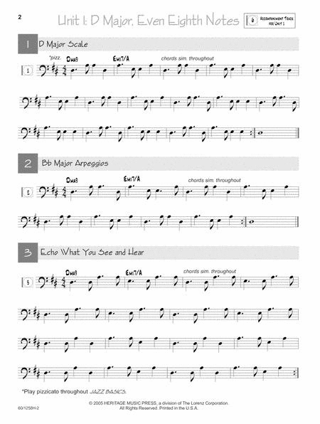 Jazz Basics for Strings - Bass image number null
