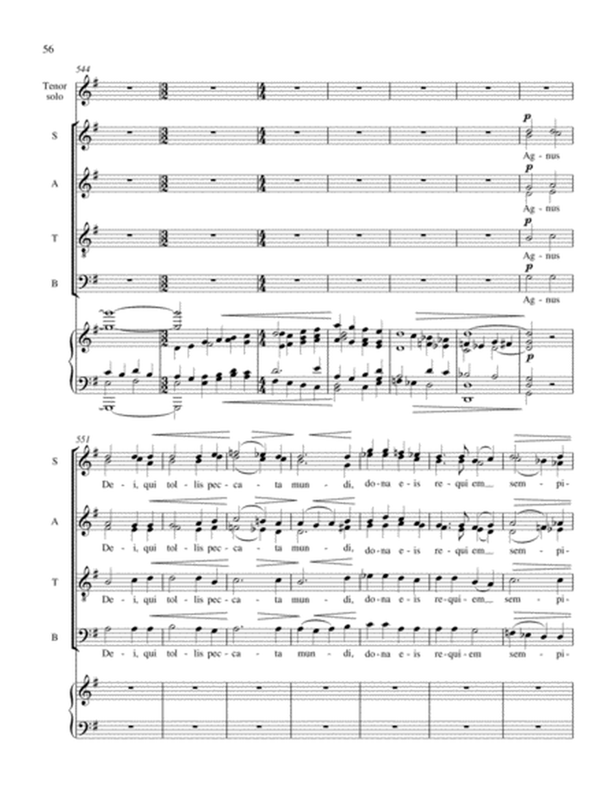 A Great and Glorious Victory Choral Score