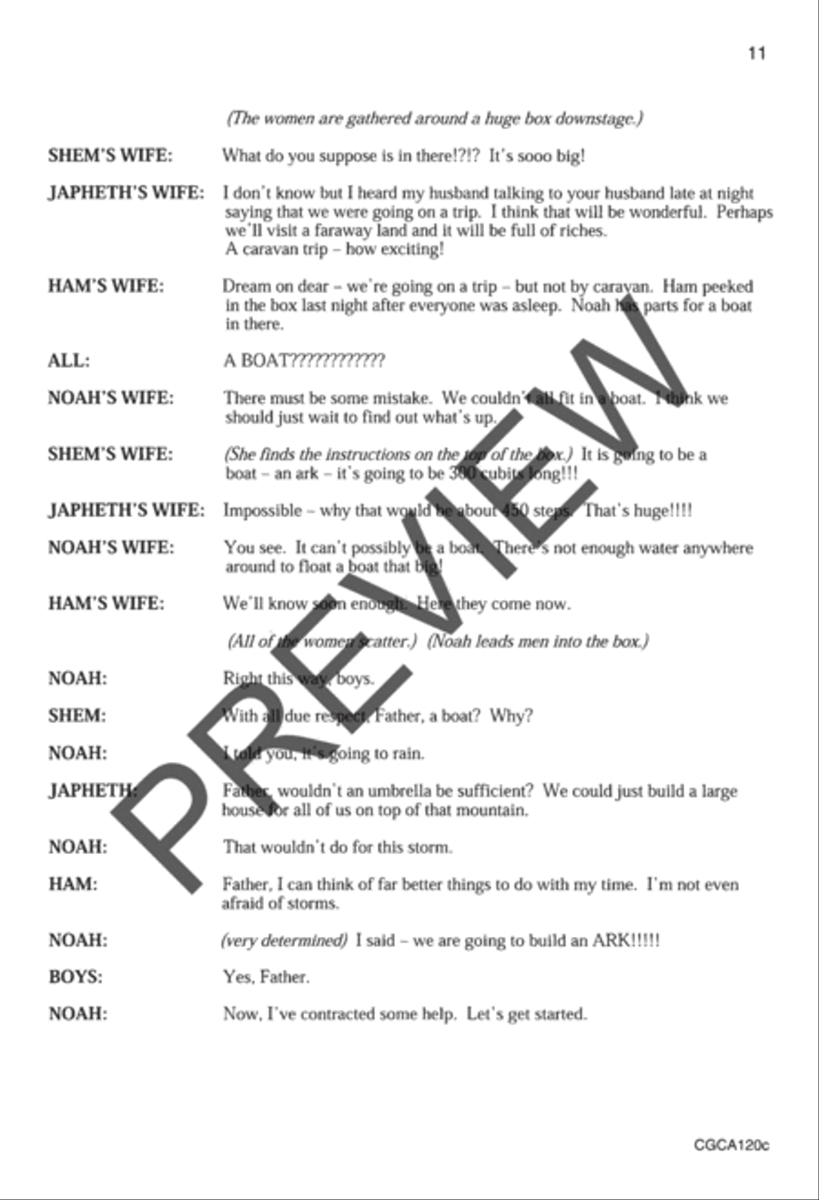 100% Chance of Rain Preview Kit (Score & CD) Choir scores gallery preview page 5