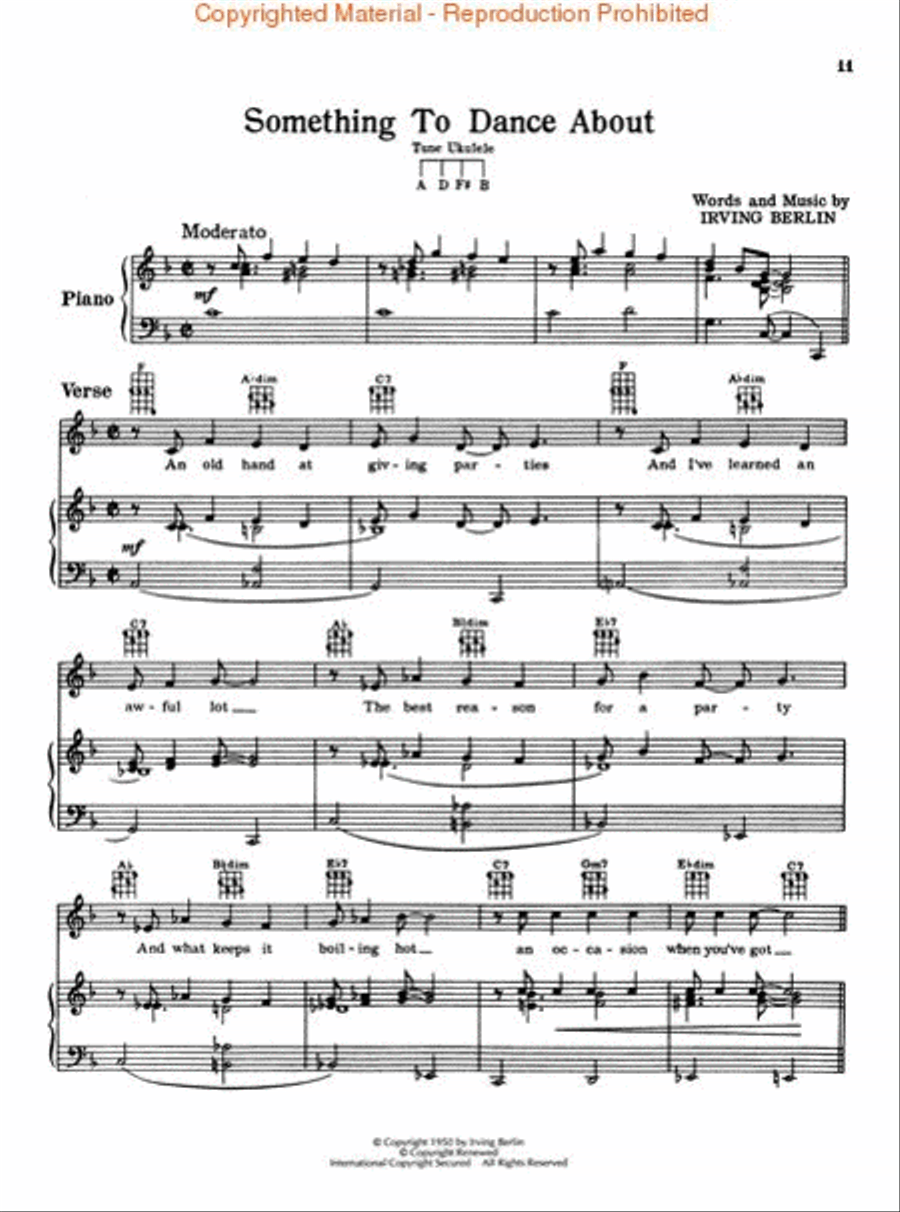 Call Me Madam Call Me Madam Piano, Vocal, Guitar scores gallery preview page 3