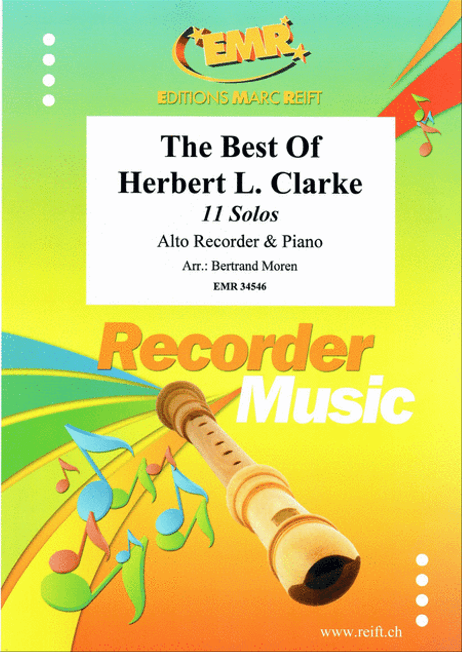 The Best Of Herbert L. Clarke Alto Recorder scores gallery preview page 1