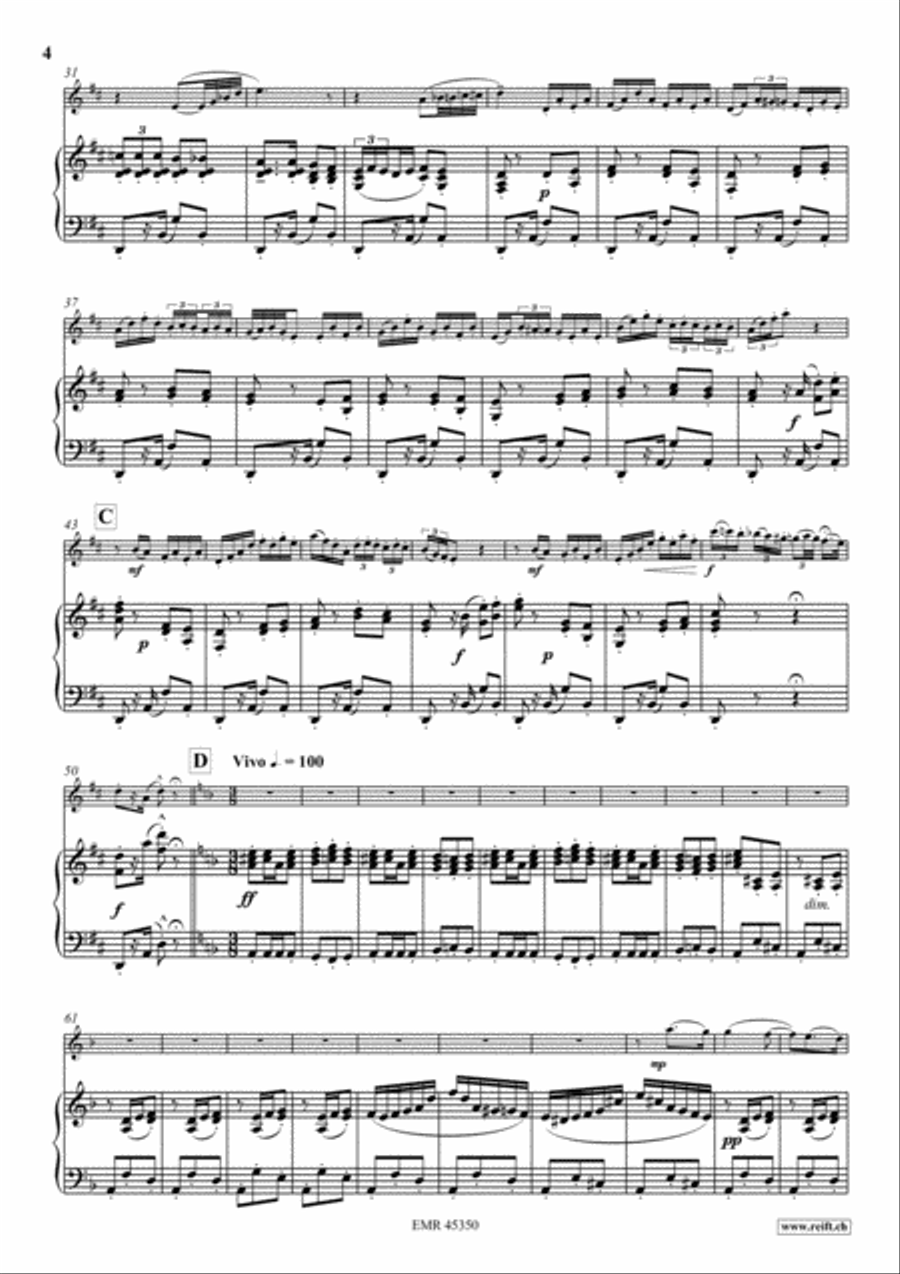 Carmen Fantasy Piano Accompaniment scores gallery preview page 5