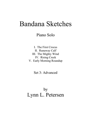 Bandana Sketches (Set 3 - Advanced) - piano solo