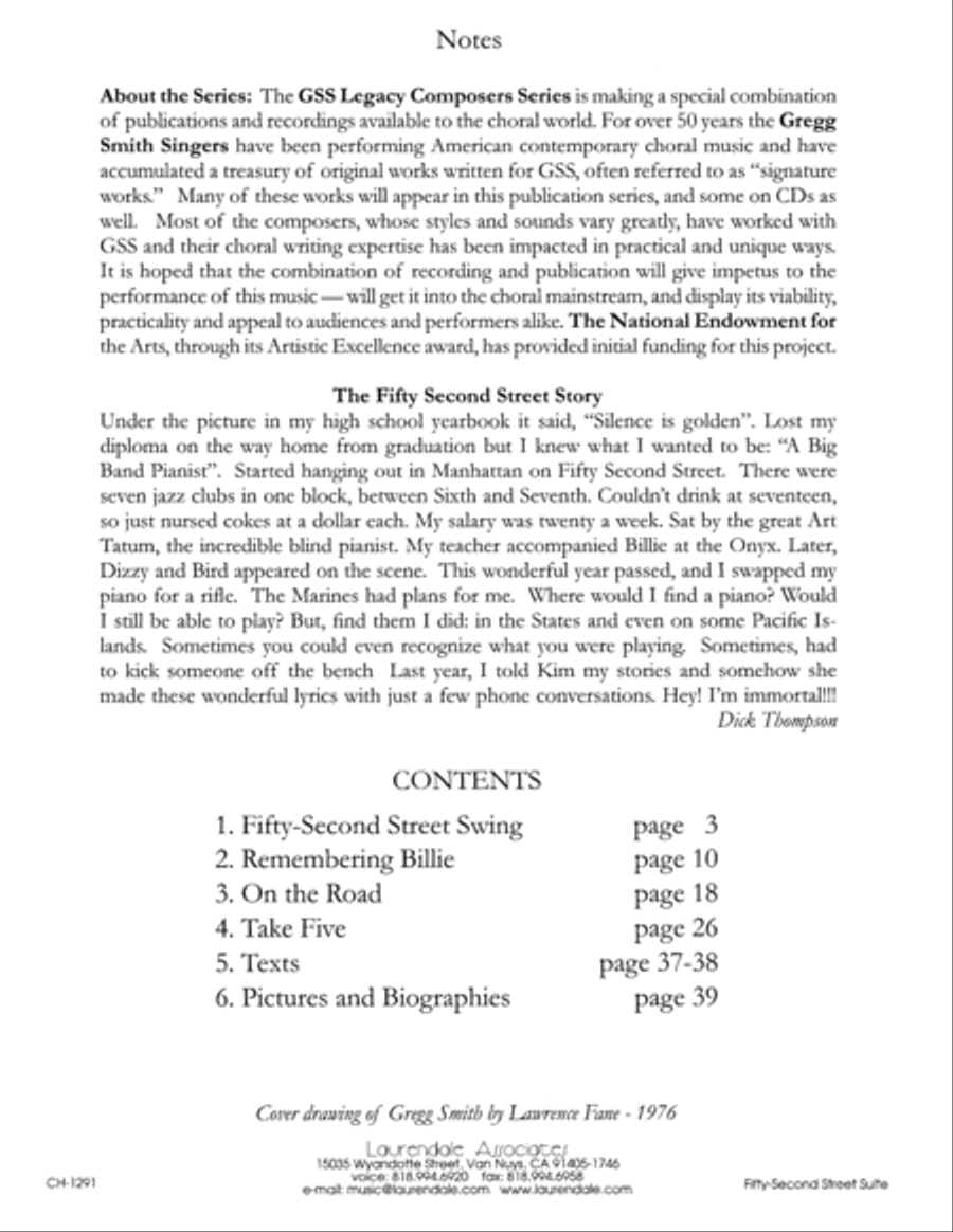 Fifty-Second Street Suite 4-Part scores gallery preview page 3