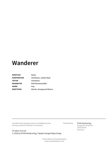 Wanderer image number null