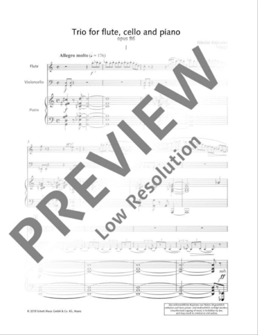 Trio Flute scores gallery preview page 4