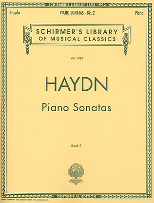 Book cover for Piano Sonatas – Book 2