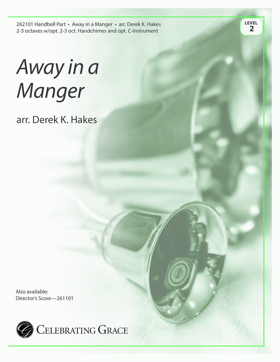Away in a Manger Handbell Part (Digital Download) image number null