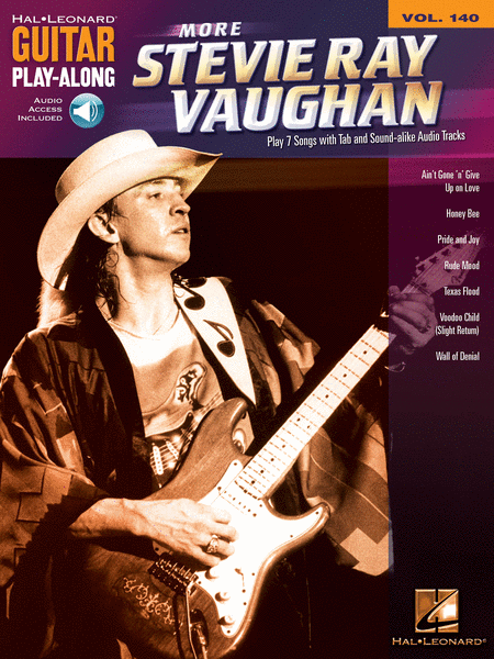 More Stevie Ray Vaughan (Guitar Play-Along Volume 140)