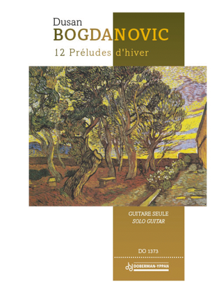 Book cover for 12 Preludes d'hiver