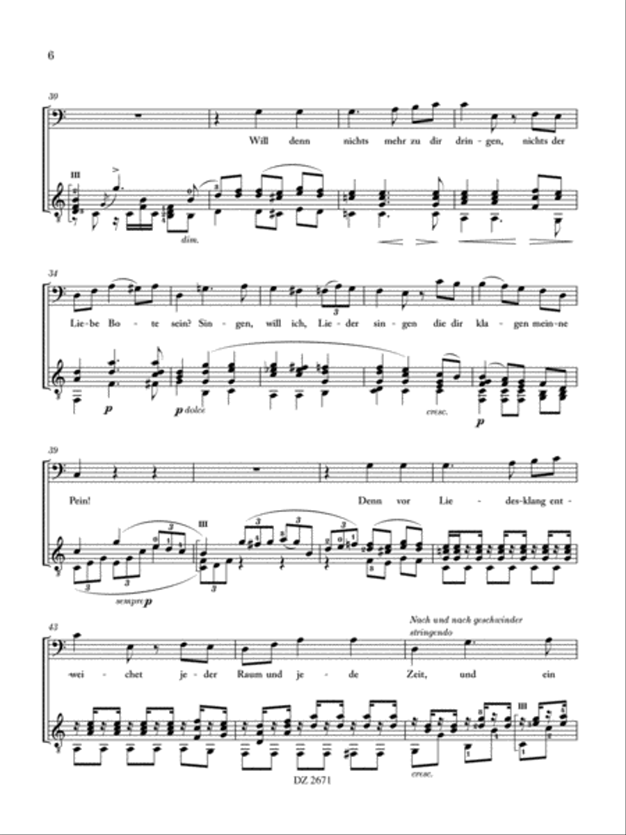 An die ferne Geliebte, op. 98 Classical Guitar scores gallery preview page 6