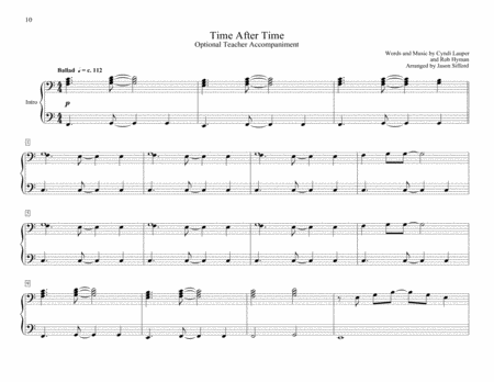 Time After Time (arr. Jason Sifford)