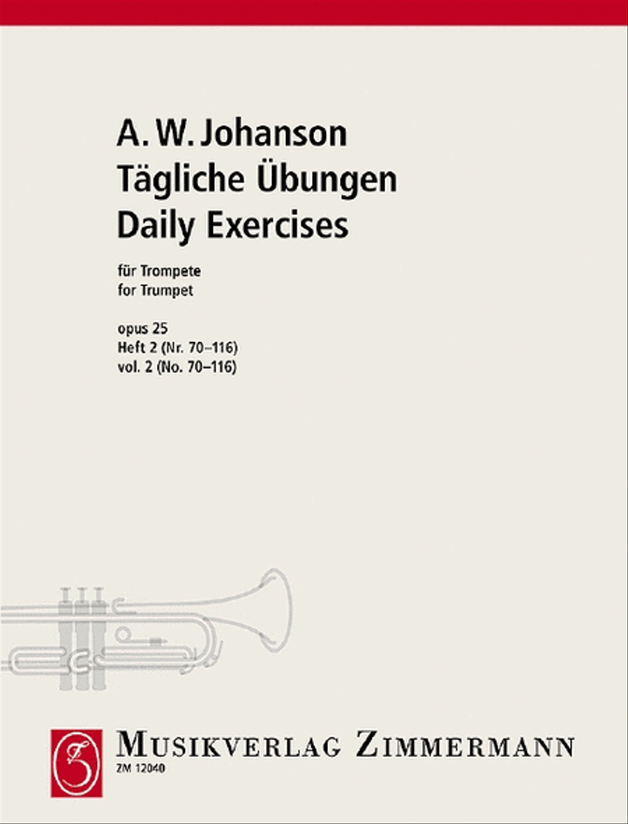 Daily Exercises Trumpet scores gallery preview page 1