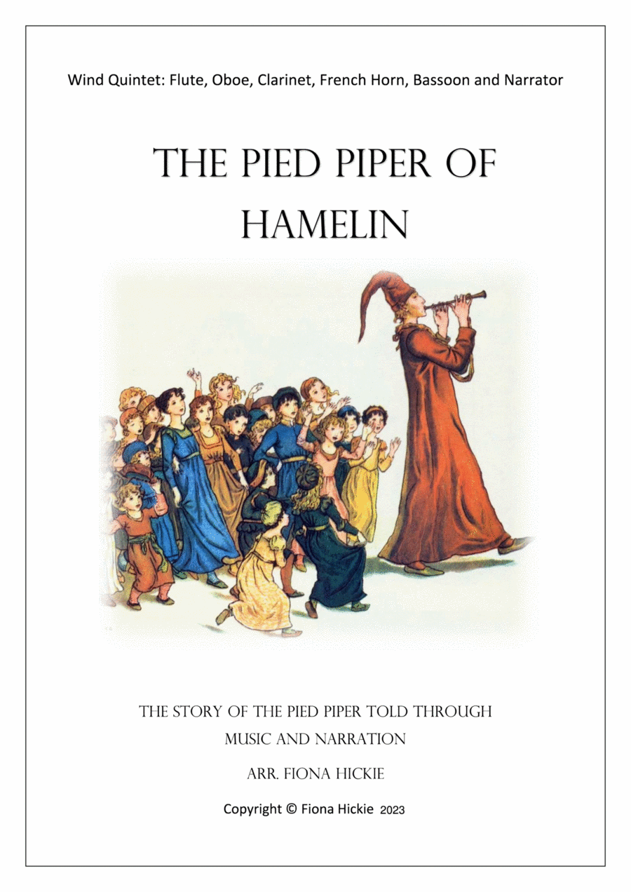The Pied Piper of Hamelin Woodwind Quintet scores gallery preview page 1