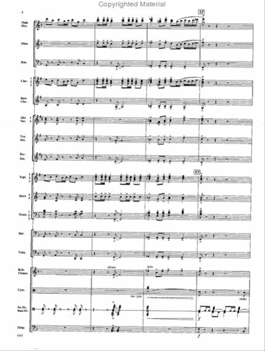 Encomium Concert Band scores gallery preview page 5