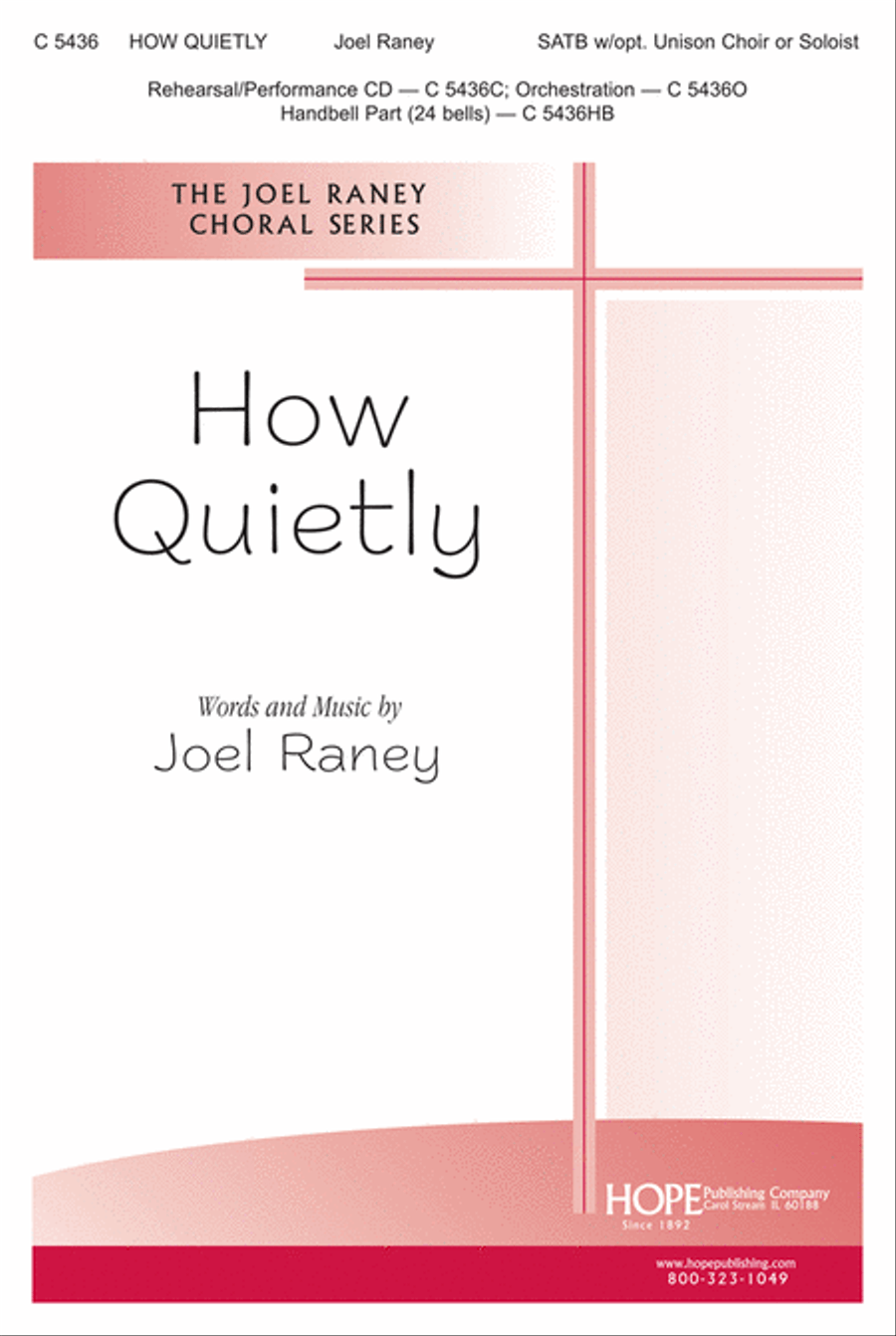 How Quietly 4-Part scores gallery preview page 1