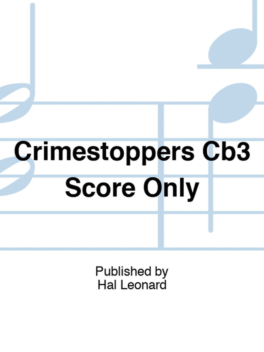 Crimestoppers Cb3 Score Only