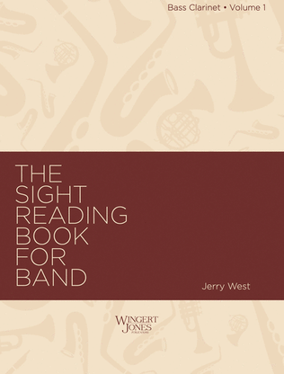 Sight Reading Book For Band, Vol 1 - Bass Clarinet