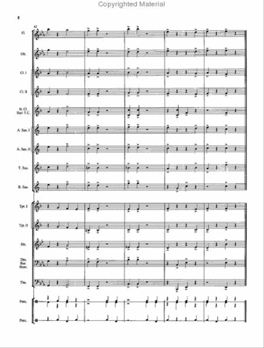 Spring Fever Concert Band scores gallery preview page 8