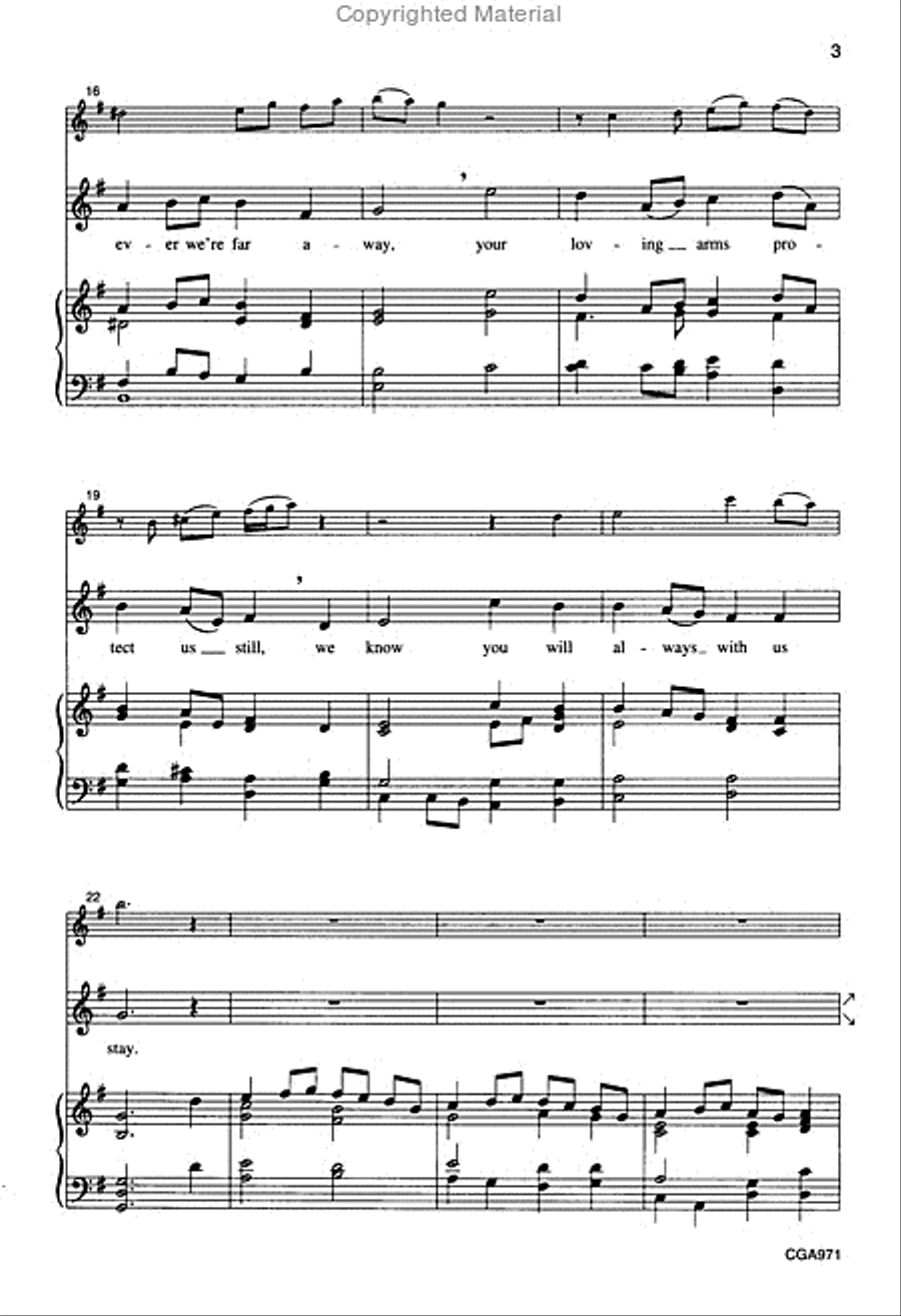 We All Are God's Children Unison Choir scores gallery preview page 4