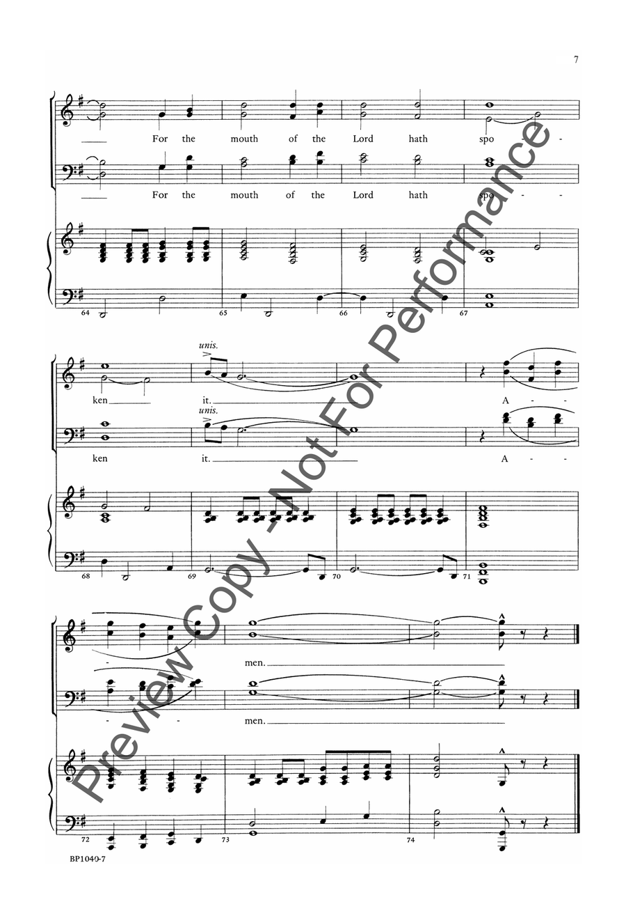 Every Valley Every Valley 4-Part scores gallery preview page 8