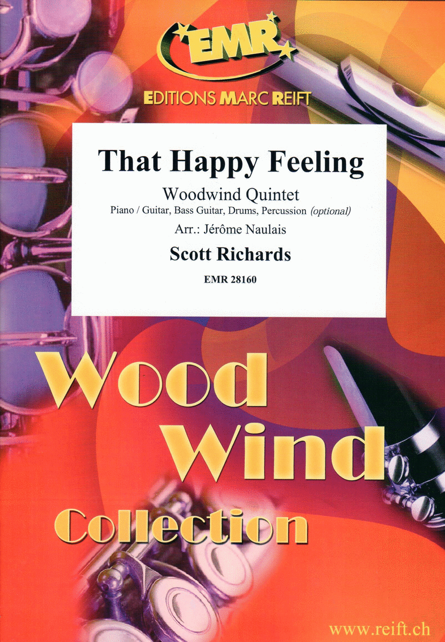 That Happy Feeling Woodwind Quintet scores gallery preview page 1