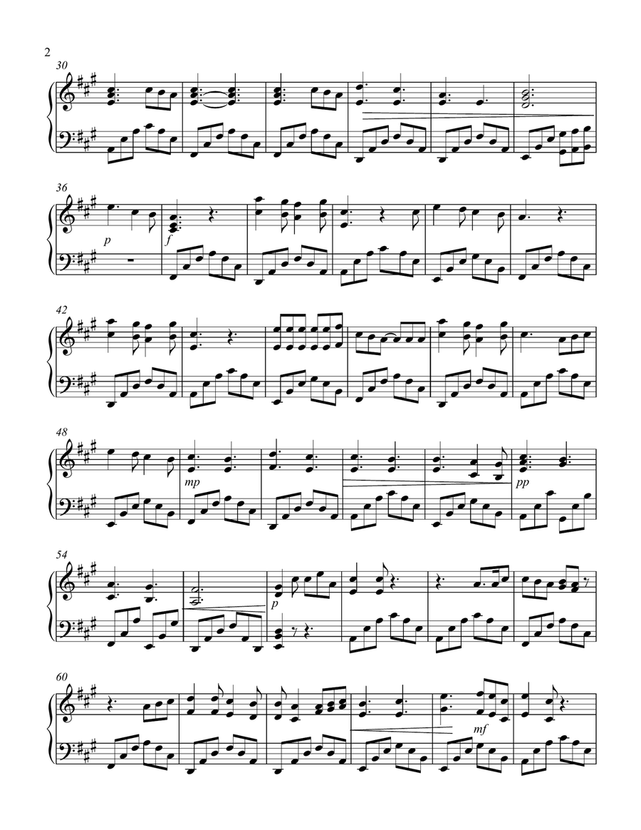Perfect Easy Piano scores gallery preview page 2