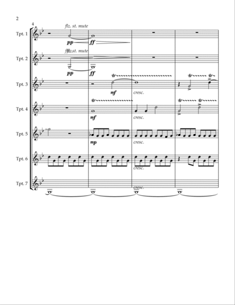 Rick And Morty Trumpet Solo scores gallery preview page 2