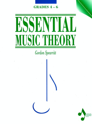 Book cover for Essential Music Theory Grs 4-6 Answer Book