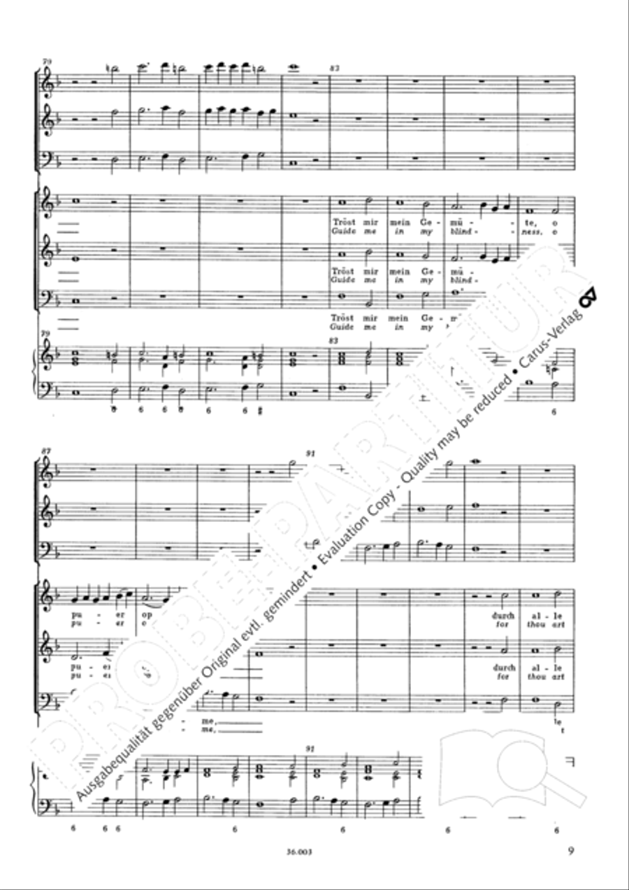 In dulci jubilo (Nun singet und seid froh) 3-Part scores gallery preview page 10