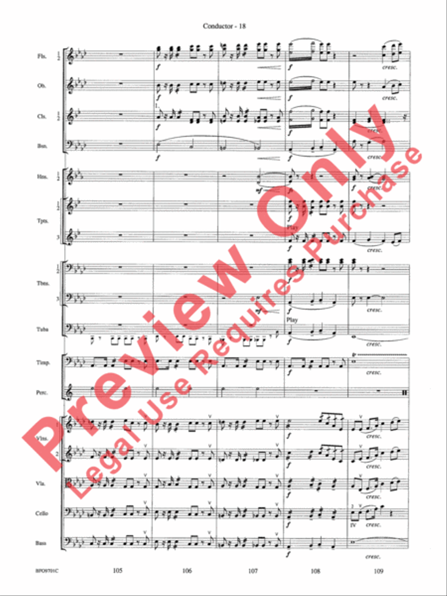 Finlandia Full Orchestra scores gallery preview page 21