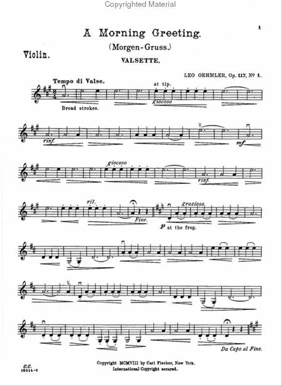 Violinists' First Solo Album Violin Solo scores gallery preview page 2
