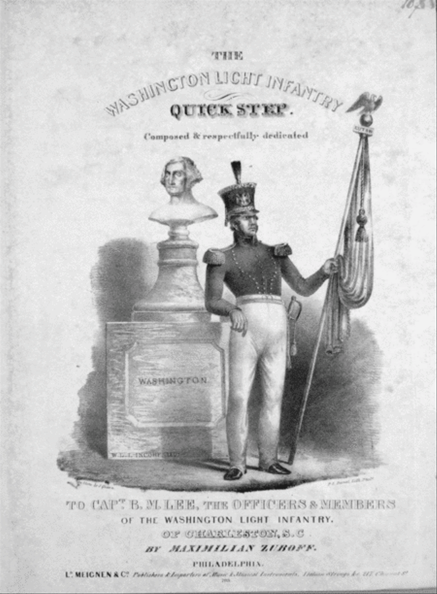 The Washington Light Infantry Quick Step Piano Solo scores gallery preview page 1