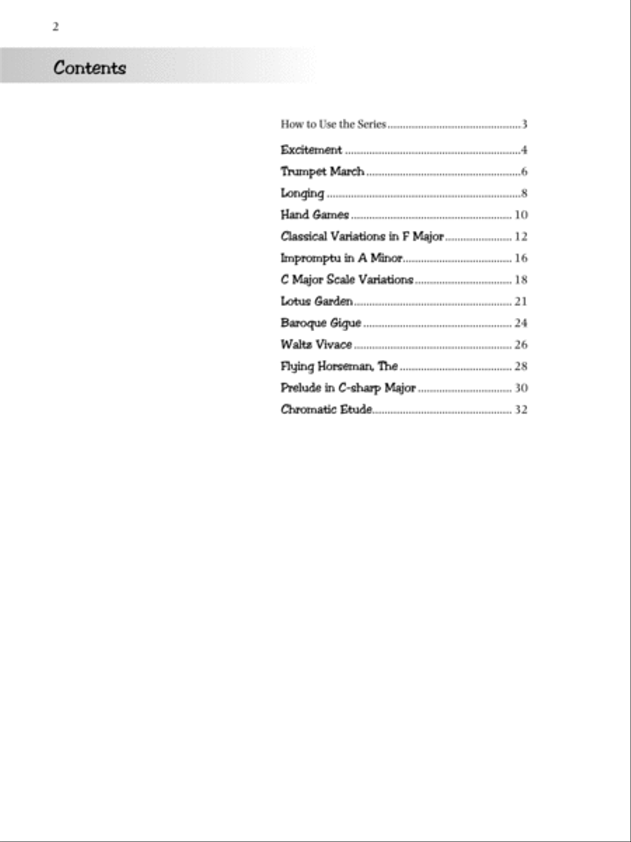 Pathways to Artistry Repertoire, Book 3 Piano Method scores gallery preview page 2