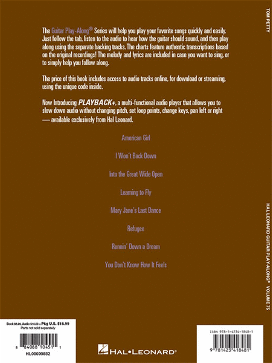 Tom Petty Guitar Tablature scores gallery preview page 6