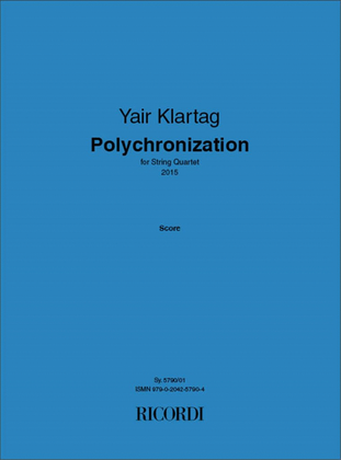 Book cover for Klartag-Polychronization