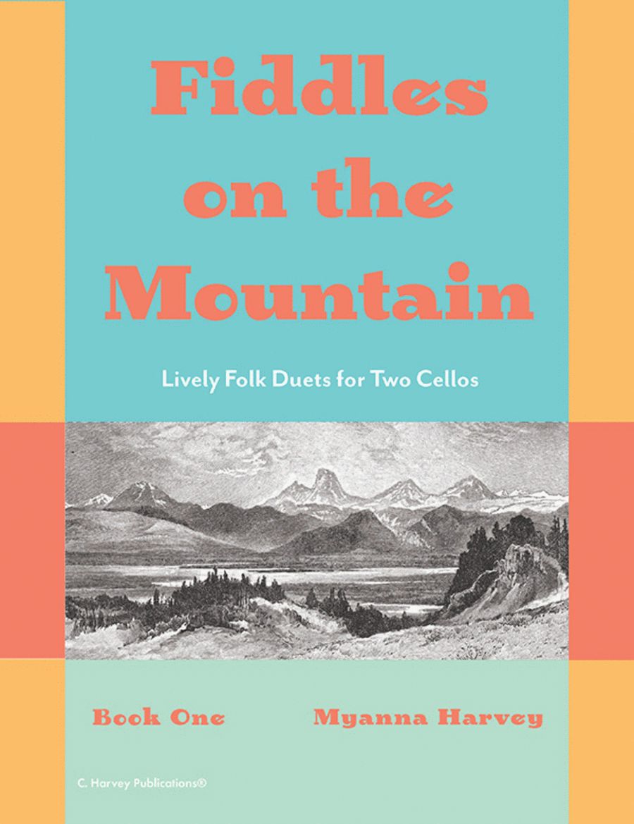 Fiddles on the Mountain, Lively Folk Duets for Two Cellos, Book One String Orchestra scores gallery preview page 1