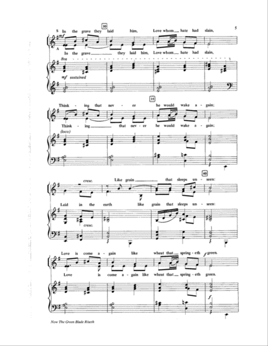 Now the Green Blade Riseth 3-Part scores gallery preview page 5